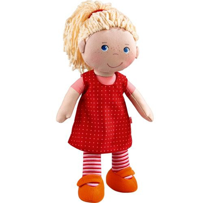 Image de HABA Puppe Annelie Peluche pour enfants, Taille: One Size, Red