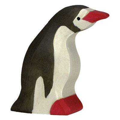Afbeelding van Holztiger Baby Pinguin Kop Vooruit
