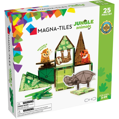 Afbeelding van Magna tiles jungle animals 25st