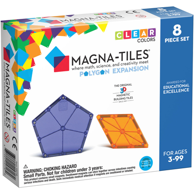 Afbeelding van Magna tiles uitbreidingsset polygons 8st