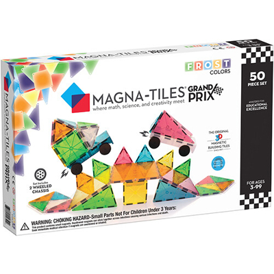 Afbeelding van Magna tiles magentische tegels frost colors grand prix 50st