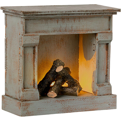 Image de Mini cheminée pour Maison en Miniature Maileg