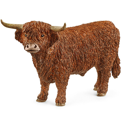 Afbeelding van Schleich farm world schotse hooglander stier 13,5 cm