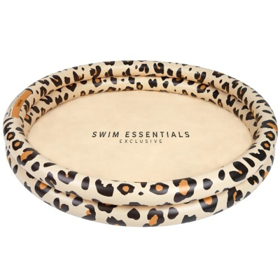 Afbeelding van Swim Essentials Zwembad Rond 100 cm Beige Panterprint