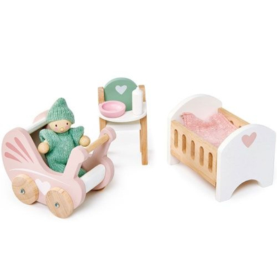 Afbeelding van Tender leaf toys poppenhuis babykamer
