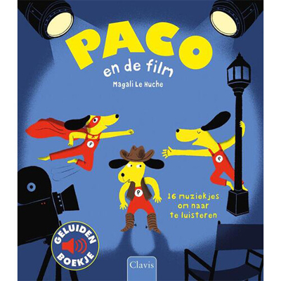Afbeelding van Uitgeverij clavis geluidenboek paco en de film