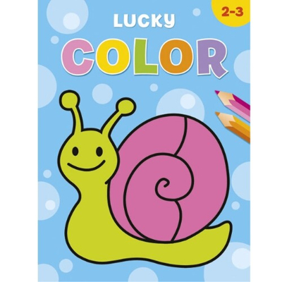 Afbeelding van Deltas Lucky color, kleurblok, 2 3 jaar