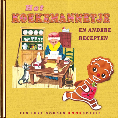 Afbeelding van Uitgeverij rubinstein gouden boekje het koekemannetje en andere recepten