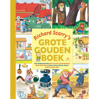 Afbeelding van Uitgeverij rubinstein richard scarry&#039;s grote gouden boek