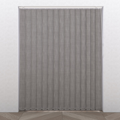 Afbeelding van lamellen Easy Weave Transparant Grey 89x260 5 (Grijs)