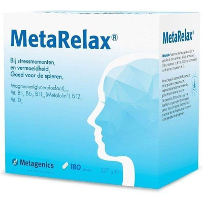 Afbeelding van Metagenics MetaRelax Tabletten 180TB