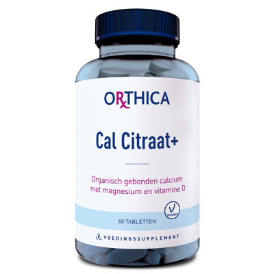 Afbeelding van Orthica Cal Citraat+ 60 tabletten