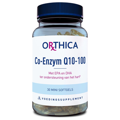 Afbeelding van Orthica Co Enzym Q10 100 Softgels