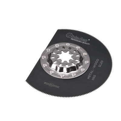 Afbeelding van Qblades SL20 85mm multitool HSS segmentzaagblad Hout en Metaal (Starlock)