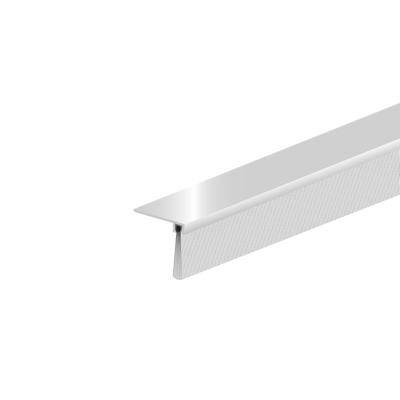 Afbeelding van Ibs 90/36 100 Tochtprofiel Lengte: cm Aluminium 10st Met Borstel Voor de Onderzijde van Deuren/Schuif en Roldeuren Max. Kier: 36 mm