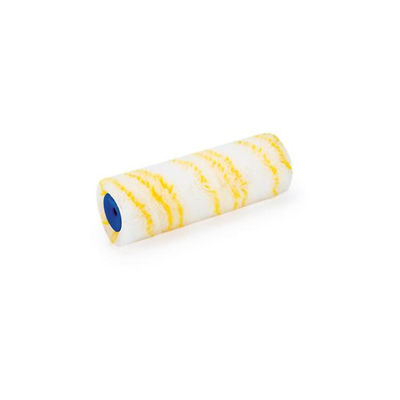 Afbeelding van Vachtrol met gele draad voor muurverven 10cm (10st)