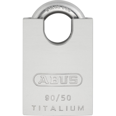 Afbeelding van ABUS Hangslot titalium 50mm aluminium/RVS Beugel