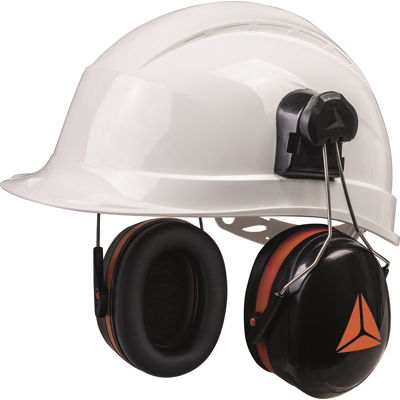 Afbeelding van Delta Plus gehoorbeschermer Magny Helmet 2 SNR zwart/rood