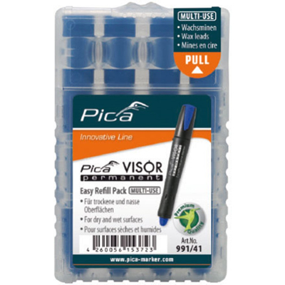 Afbeelding van Pica VISOR permanent marker blauw navulling PI99141