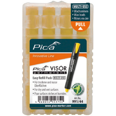 Afbeelding van Pica VISOR permanent marker geel navulling PI99144