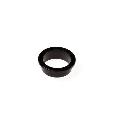 Afbeelding van AMI deurkrukring nylon zwart zakje à 10 stuks
