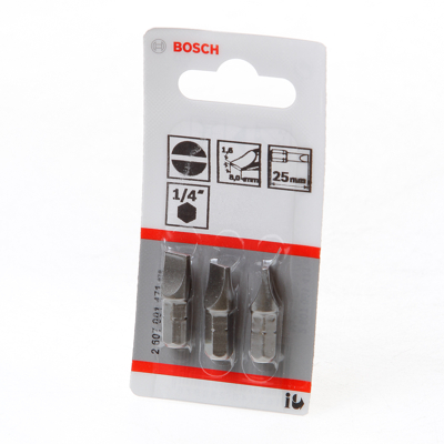 Afbeelding van Bosch Bitskaart 1.6 x 8.0mm blister van 3 bits