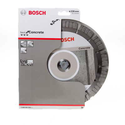 Afbeelding van Bosch Diamantschijf droog Best for Concrete diameter 230 x asgat 22.2mm