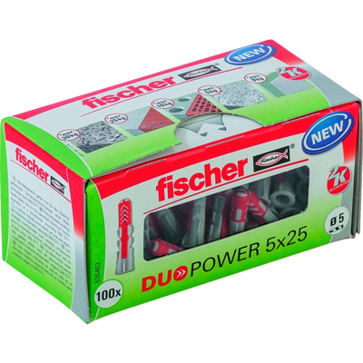 Afbeelding van Fischer plug Duopower 5x25mm