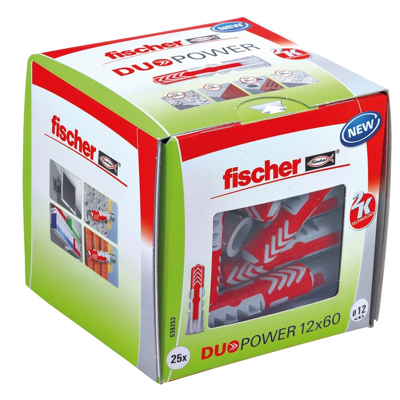 Afbeelding van Fischer Plug Duopower 12x60mm 25 stuks