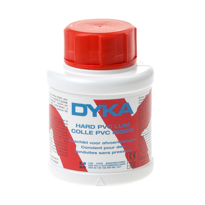 Afbeelding van Dyka PVC lijm bus 0.25 liter
