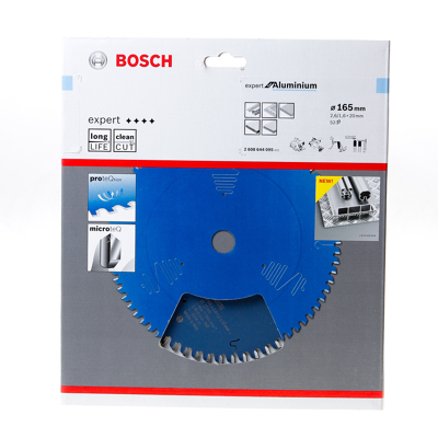 Afbeelding van Bosch Cirkelzaagblad 52 tanden Aluminium HLTCG 165 x 20 2.6mm