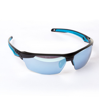 Afbeelding van Bolle Veiligheidsbril Tryon zonnelens zwart/blauw