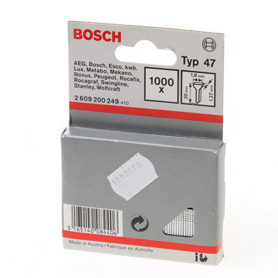 Afbeelding van Bosch nagels Type 47 30mm blister van 1000