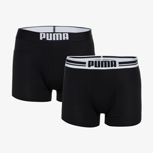 Afbeelding van 2 x Puma Boxershort Placed Logo Zwart maat L