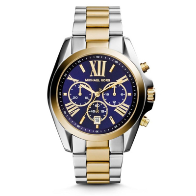 Afbeelding van Michael Kors dames Bradshaw horloge MK5976 in de kleur Goud