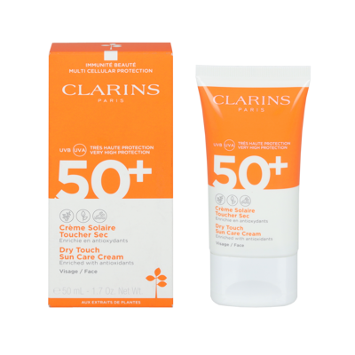 Afbeelding van Clarins Sun Dry Touch Facial Care Cream SPF50+ 50 ml