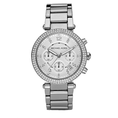Afbeelding van Michael Kors Dammes Accessoires Horloges Analoog Zilver One Size