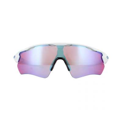 Afbeelding van Oakley Zonnebril Radar Ev Pad OO9208 47 Gepolijst Wit Prizm Snow Sapphire Iridium Sunglasses