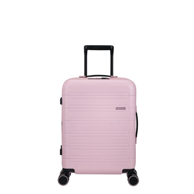 Afbeelding van American Tourister Novastream Spinner 55 Exp soft pink Harde Koffer