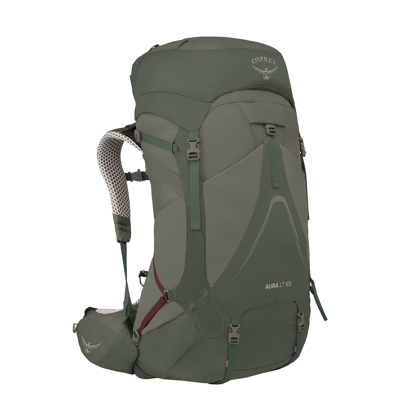 Afbeelding van Osprey Aura AG LT 65 WM/L koseret/darjeeling spring green backpack