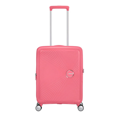 Afbeelding van American Tourister Soundbox Spinner 55 Expandable sun kissed coral Harde Koffer