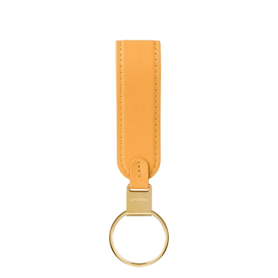 Afbeelding van Orbitkey Loop Keychain Leather orange