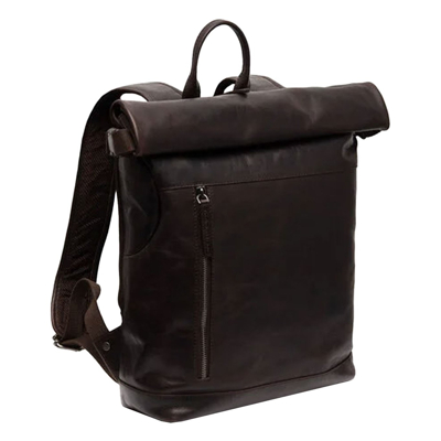 Afbeelding van The Chesterfield Brand Mazara Rugzak bruin Laptoptas backpack