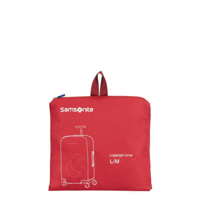 Afbeelding van Samsonite Accessoires Foldable Luggage Cover L/M red