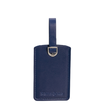 Afbeelding van Samsonite Accessoires Rectangle Luggage Tag X2 midnight blue