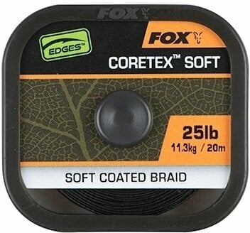 Abbildung von Fox Edges Naturals Coretex Soft Hooklink 20lb (20m) Karpfen Vorfachmaterial