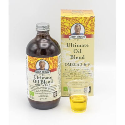 Afbeelding van Udo S Choice Ultimate Oil Blend Eko Bio, 500 ml