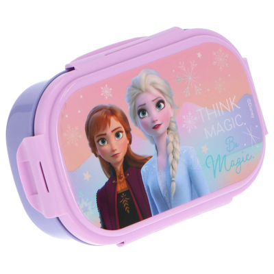 Afbeelding van Frozen Disney Lunchbox met bestek Think Magic 8435507858847
