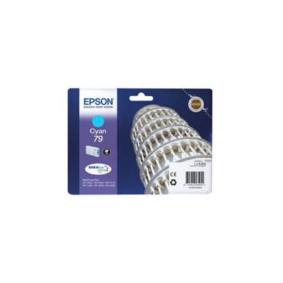 Billede af Epson Tower of Pisa 79 blækpatron 1 stk Original Standard udbytte Blå
