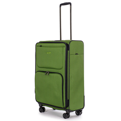 Abbildung von Stratic Bendigo Light + Weichschalen Koffer M green mit 4 Rollen Weichgepäck